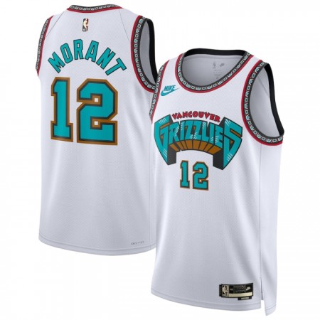 Camiseta Hombre Memphis Grizzlies Ja Morant 2024-25 Nike Classic Edition Blanco Swingman